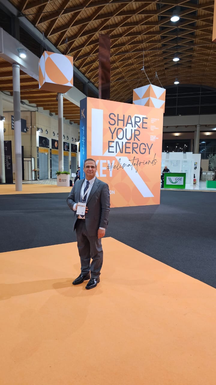 Attending the Key Energy Expo in Rome