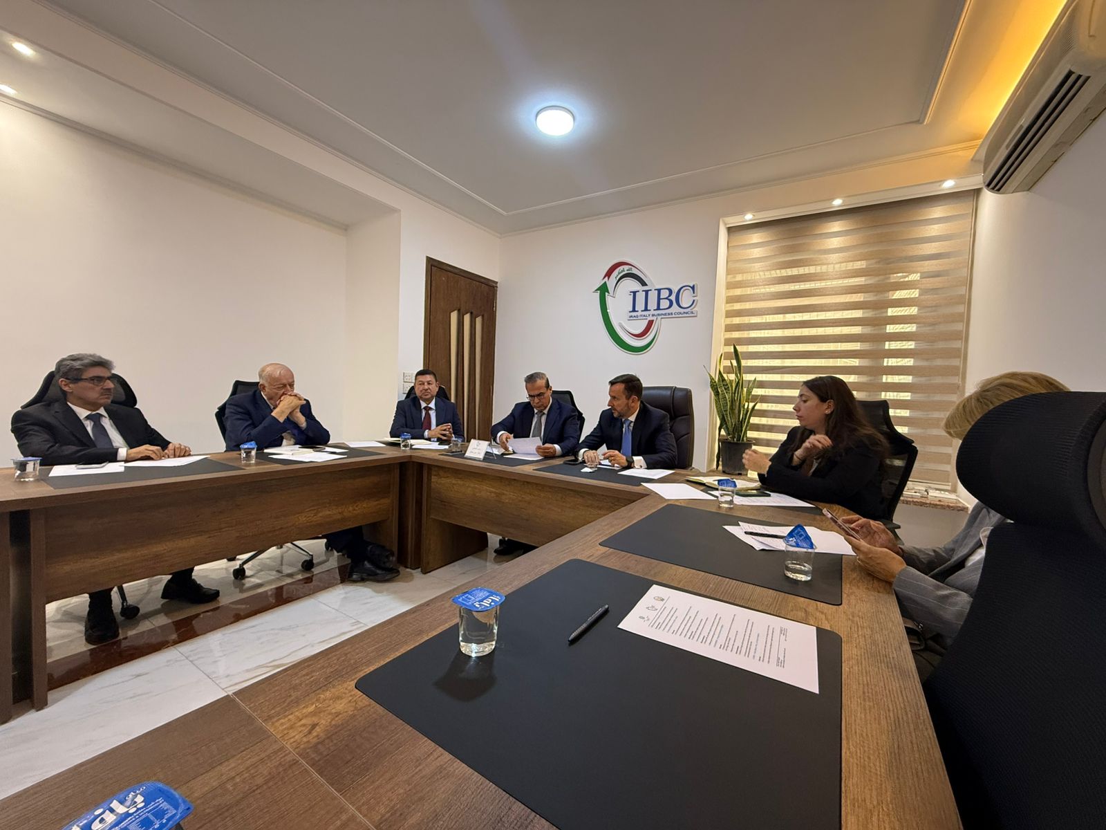 Official Meeting Between the Italian Ambassador and the Iraqi-Italian Business Council in Baghdad